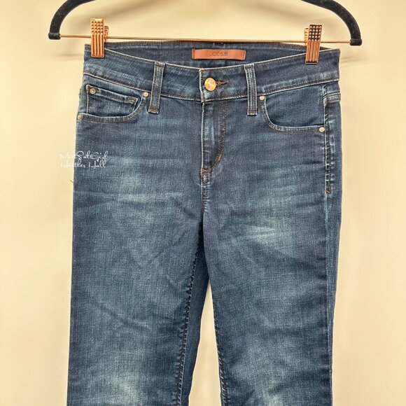 Joe's Jeans The Olivia Mid-Rise Cropped Flare Ankle Jeans Size 25 - Picture 2 of 6